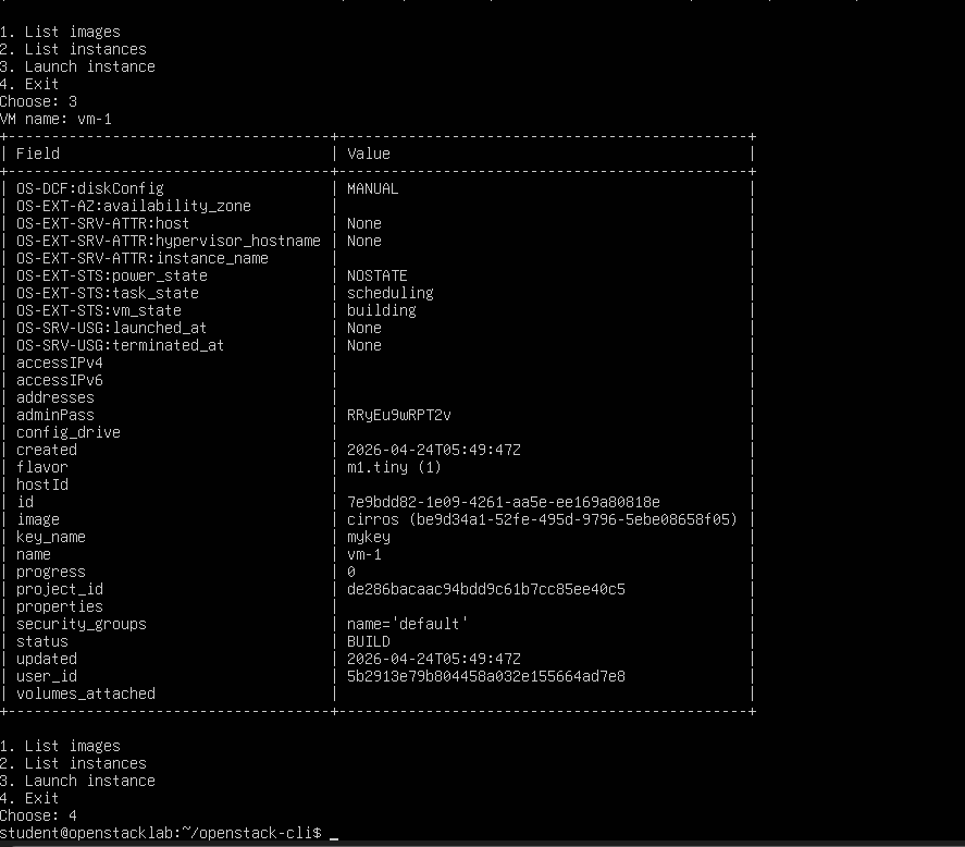 OpenStack VM Tool